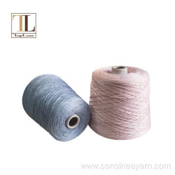 Consinee cashmere silk tape yarn blend